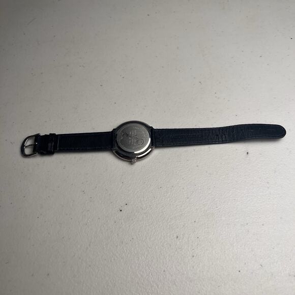 New Kids On the Block Watch Leather Strap Jacques Farel NKOTB Needs Battery 90s - Picture 15 of 16